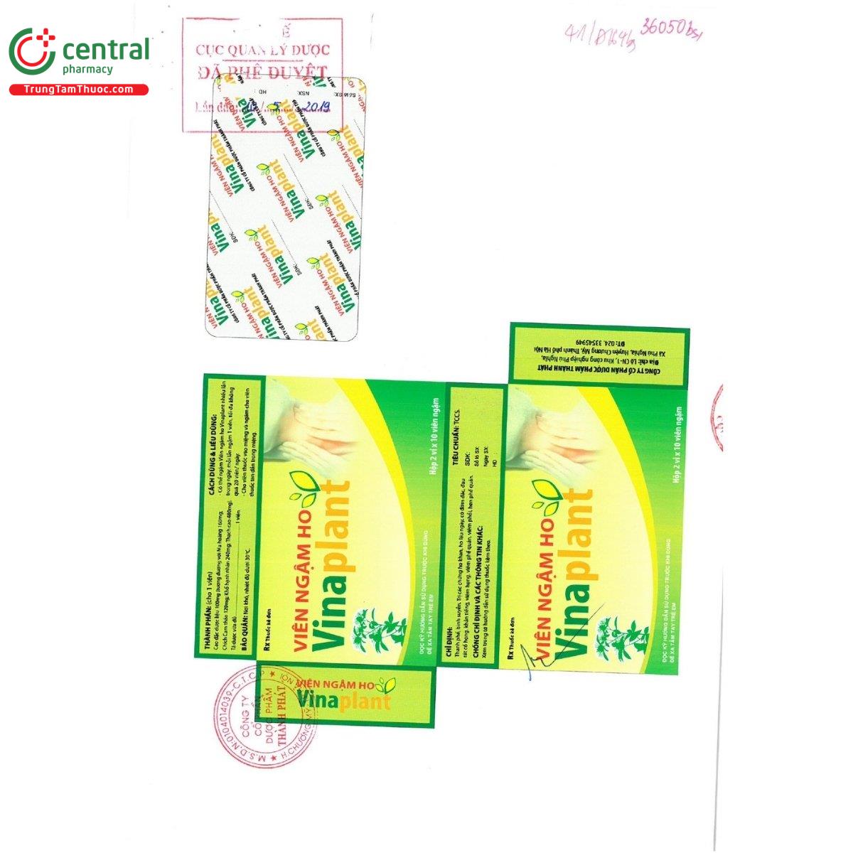 thuoc vien ngam ho vinaplant 2 C1361 thuoc vien ngam ho vinaplant 2 C1361