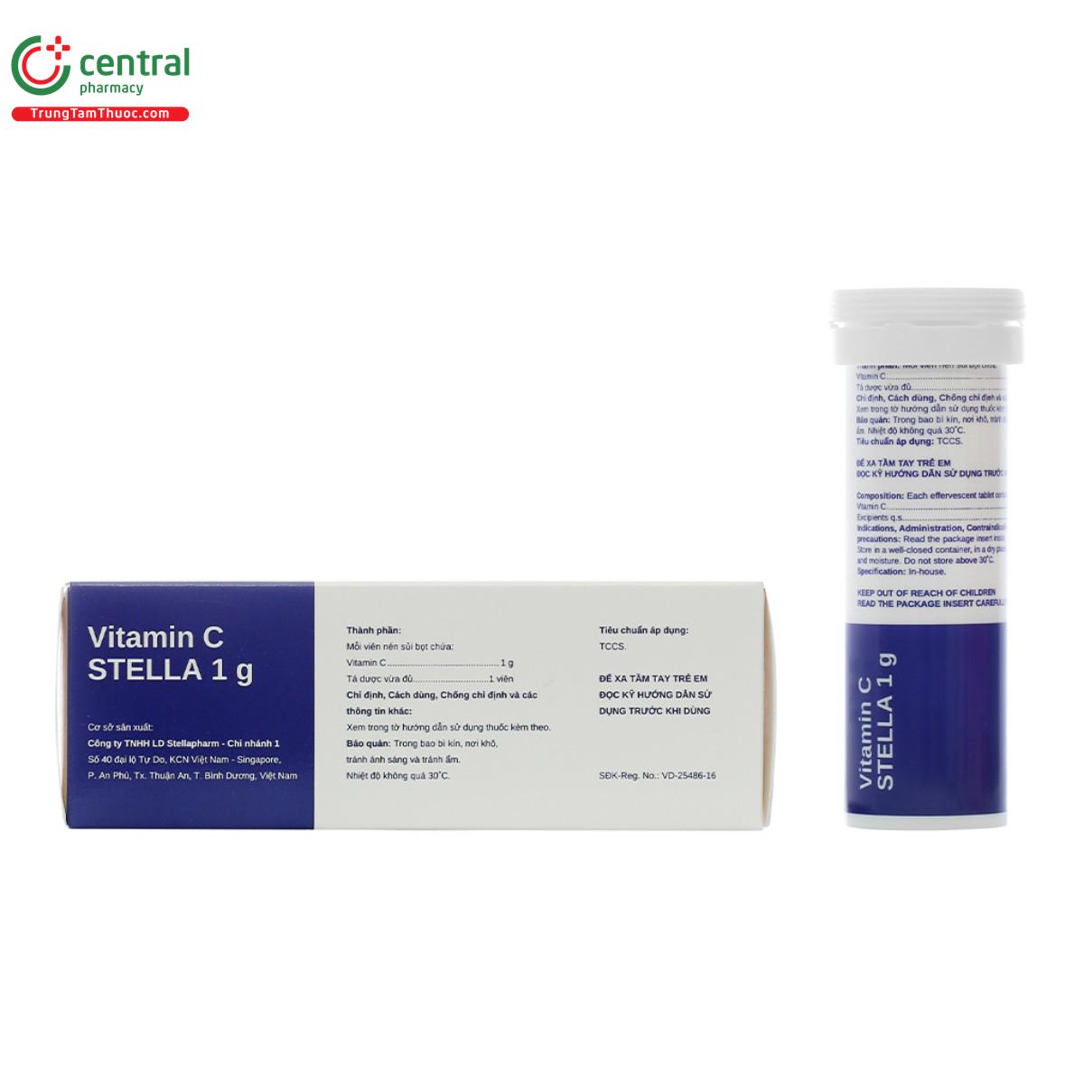 thuoc vien sui vitamin c stella 1g 5 E1121