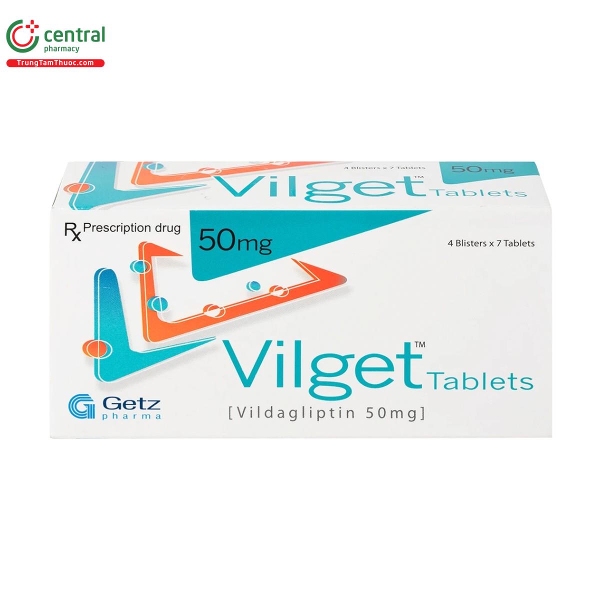 thuoc vilget tablets 50mg 1 D1683