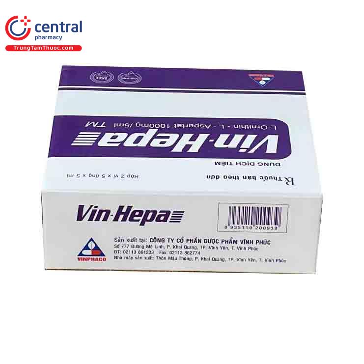 thuoc vin hepa 1000mg 5ml 6 Q6450