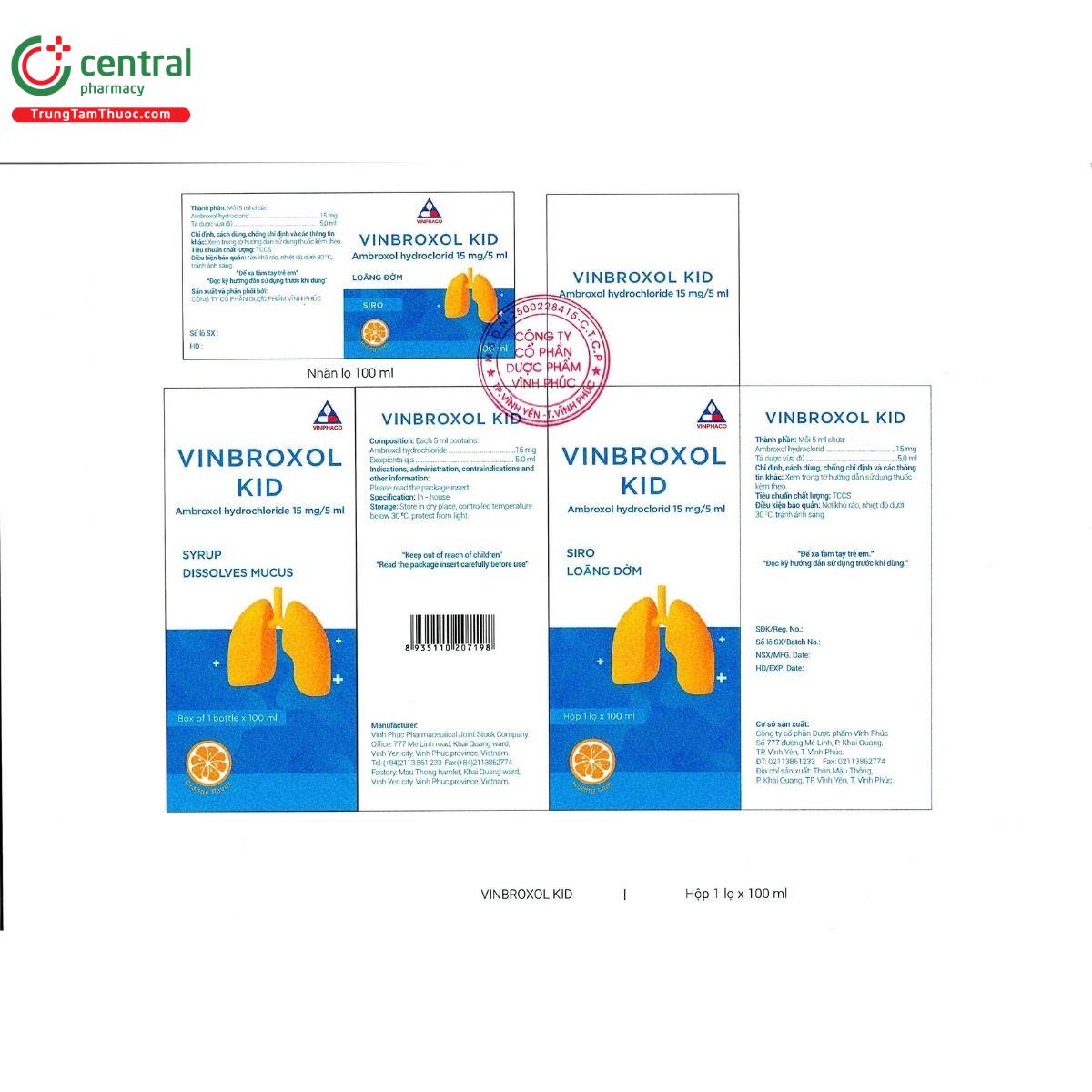 thuoc vinbroxol kid 5 N5514