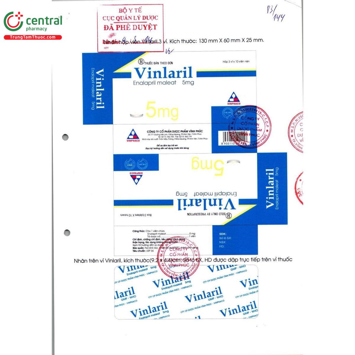 thuoc vinlaril 5mg 2 G2457 thuoc vinlaril 5mg 2 G2457