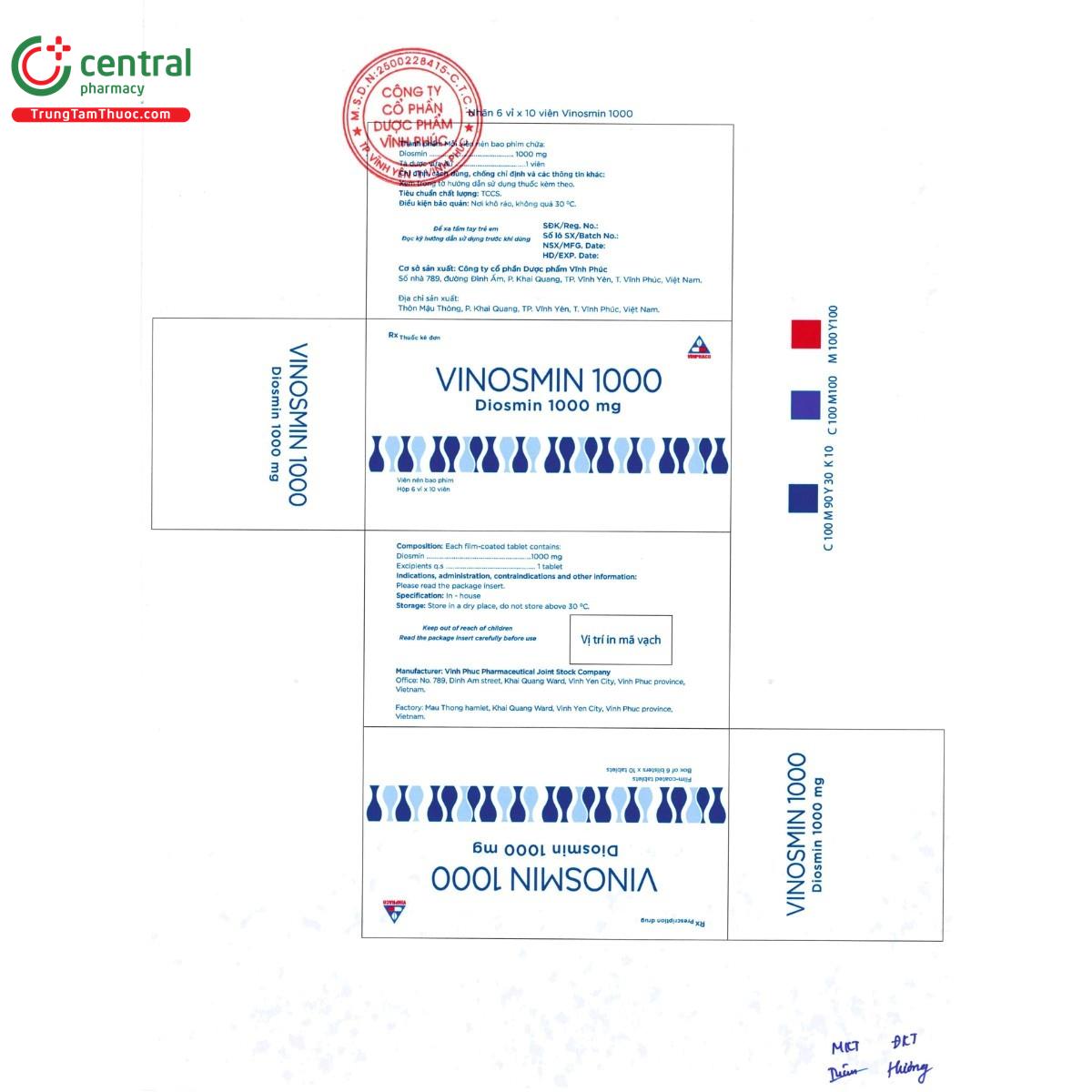 thuoc vinosmin 1000mg 3 M5422