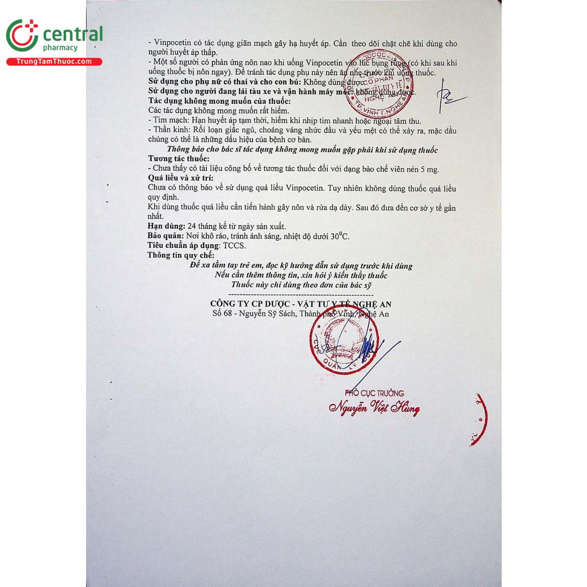 thuoc vinpocetin 5mg dna pharma 5 O5706