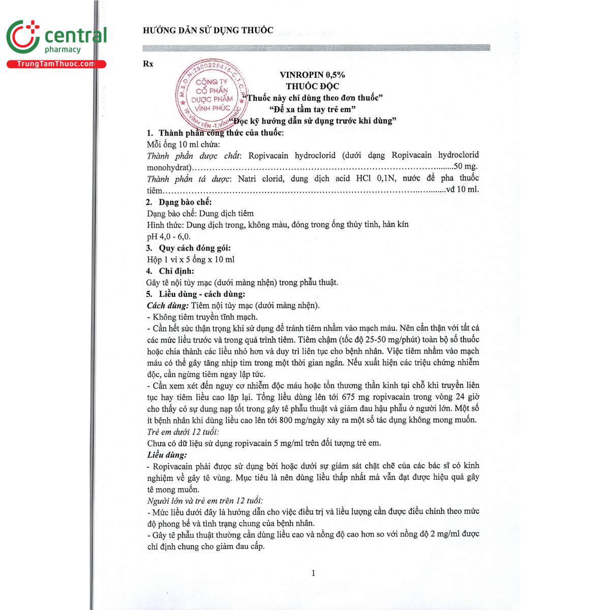 thuoc vinropin 0 5 4 C1865