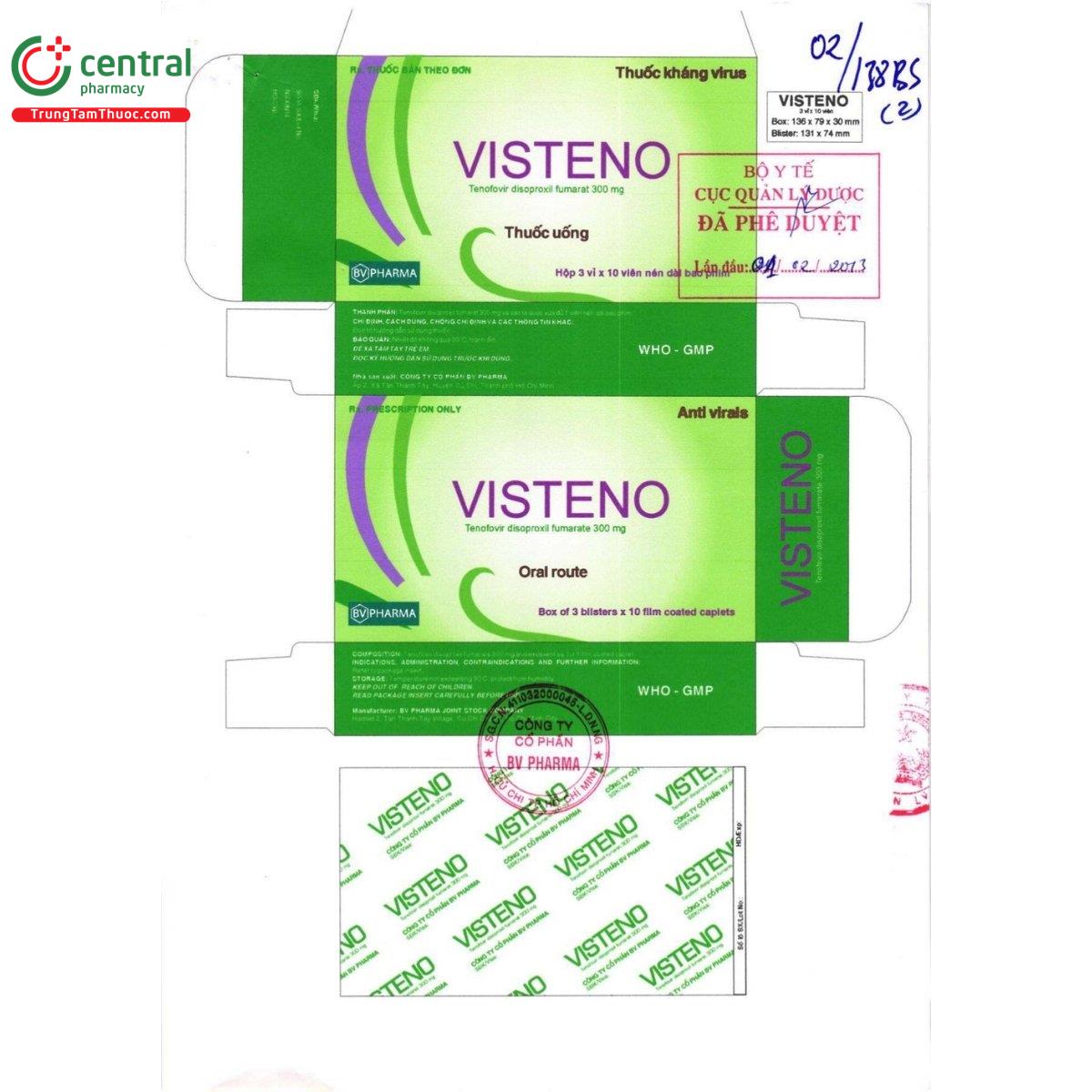 thuoc visteno 300mg 2 N5354 thuoc visteno 300mg 2 N5354