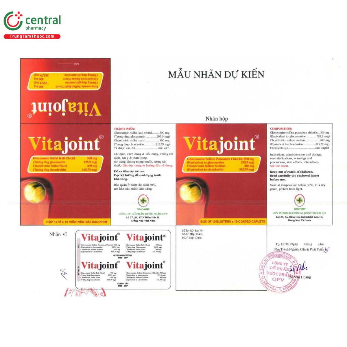 thuoc vitajoint 500mg 400mg 3 F2025 thuoc vitajoint 500mg 400mg 3 F2025
