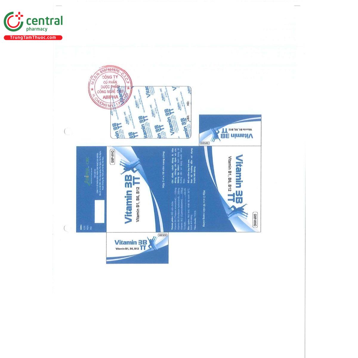thuoc vitamin 3b tt 6 K4610