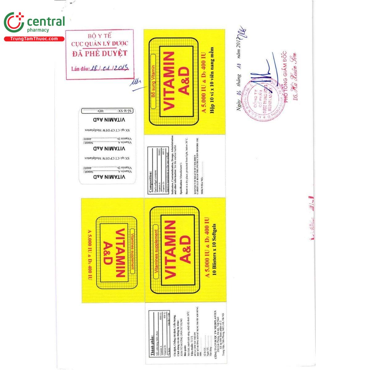 thuoc vitamin a d mediplantex 3 F2260 thuoc vitamin a d mediplantex 3 F2260