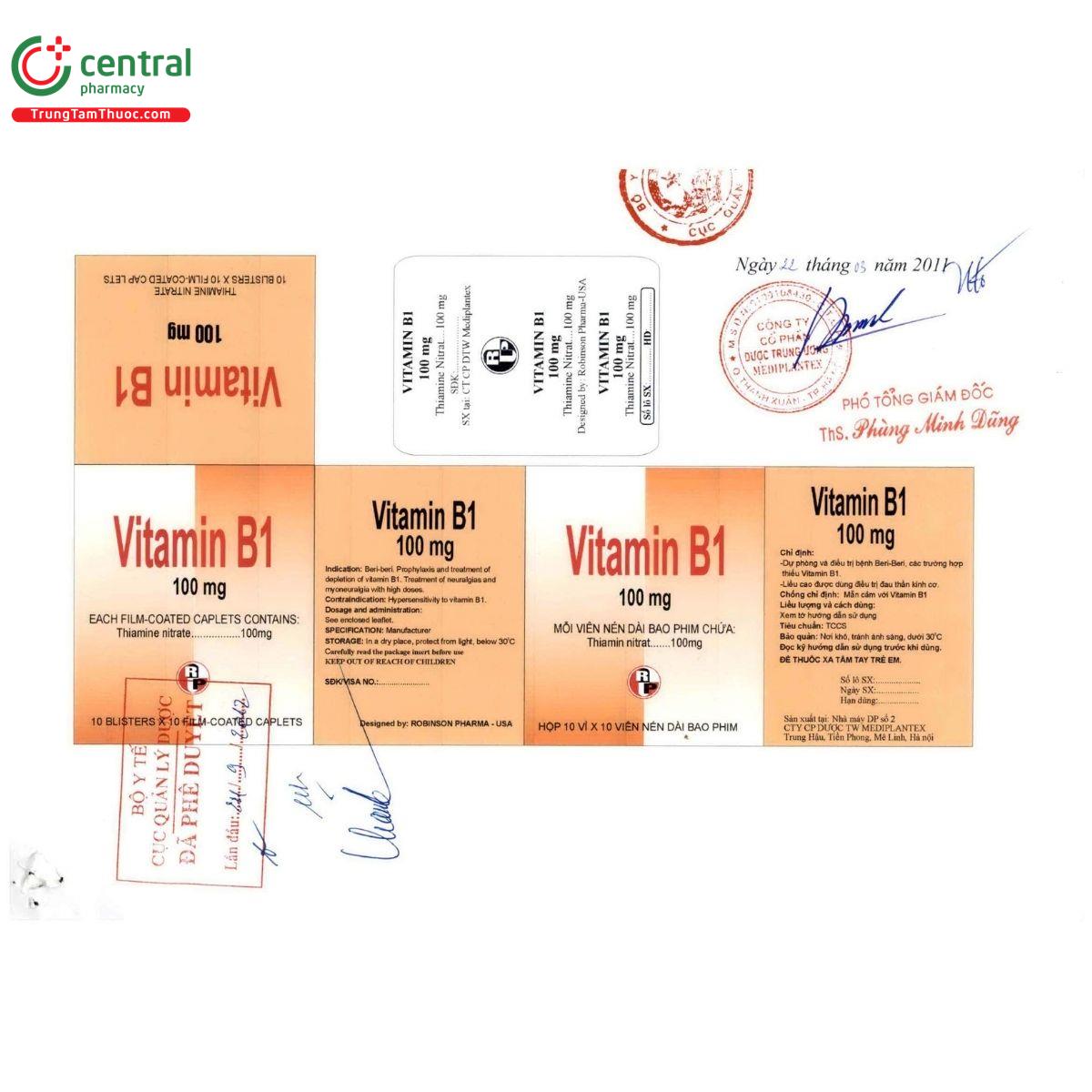 thuoc vitamin b1 100mg mediplantex 3 V8348 thuoc vitamin b1 100mg mediplantex 3 V8348