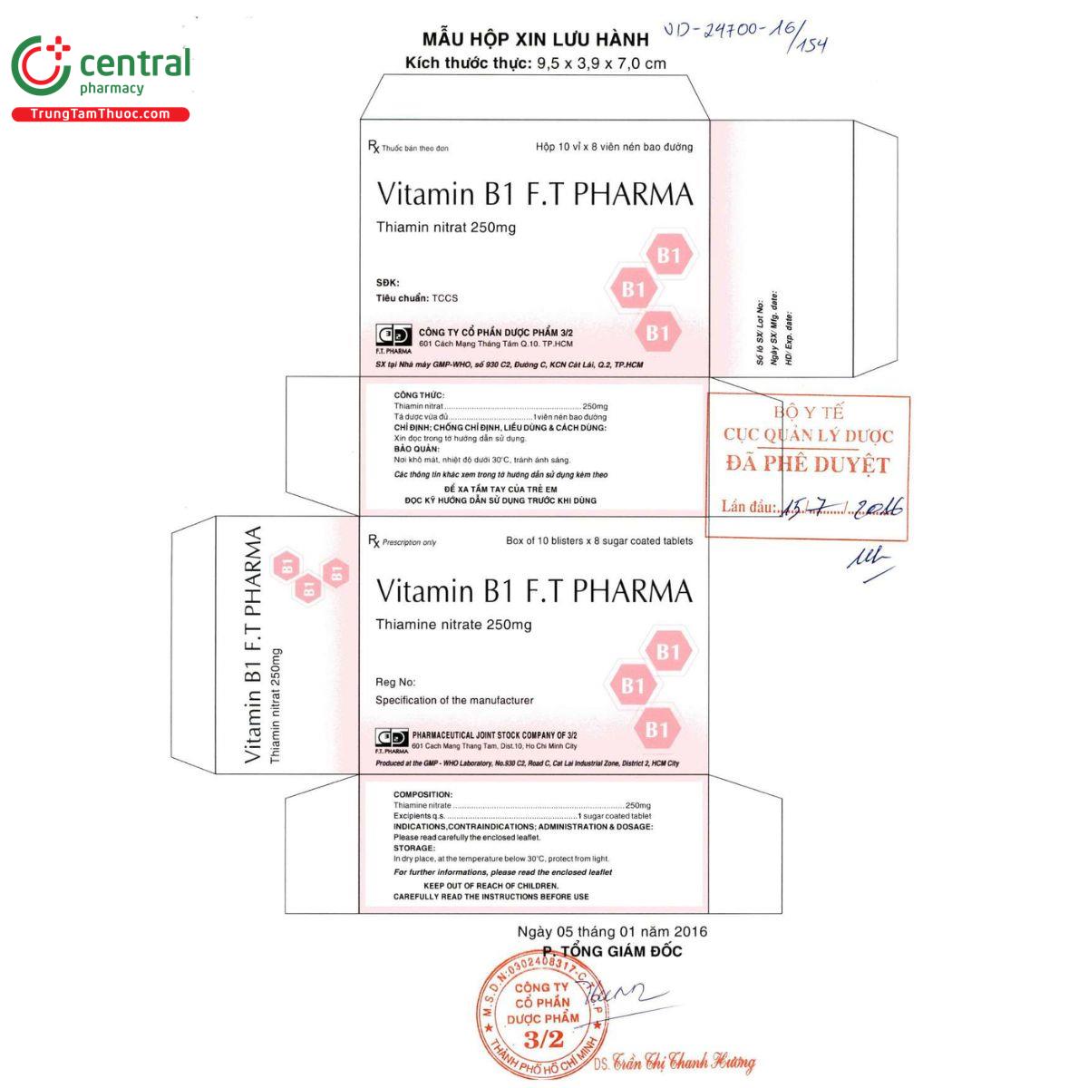 thuoc vitamin b1 250mg ft pharma 2 C0251 thuoc vitamin b1 250mg ft pharma 2 C0251