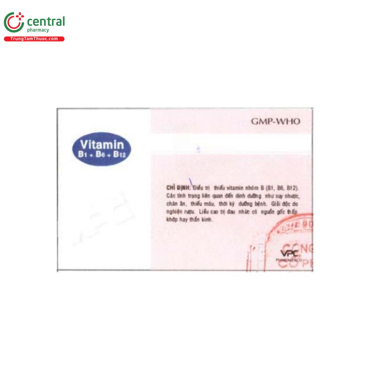 thuoc vitamin b1 b6 b12 vpc 1 N5805 thuoc vitamin b1 b6 b12 vpc 1 N5805