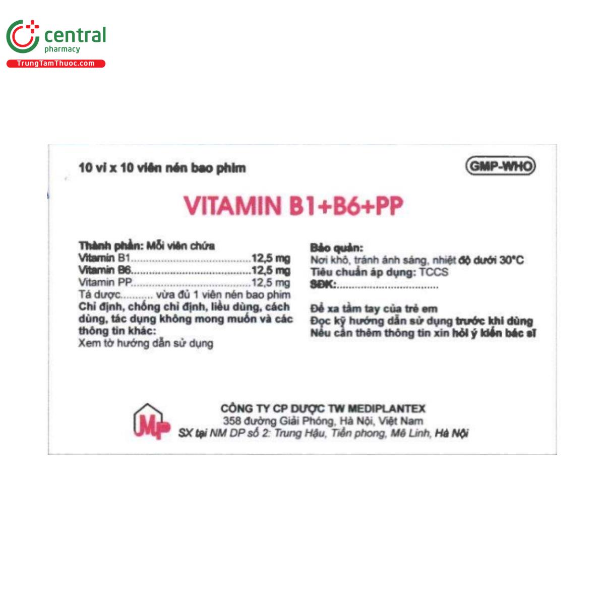 thuoc vitamin b1 b6 pp mediplantex 1 C1488 thuoc vitamin b1 b6 pp mediplantex 1 C1488