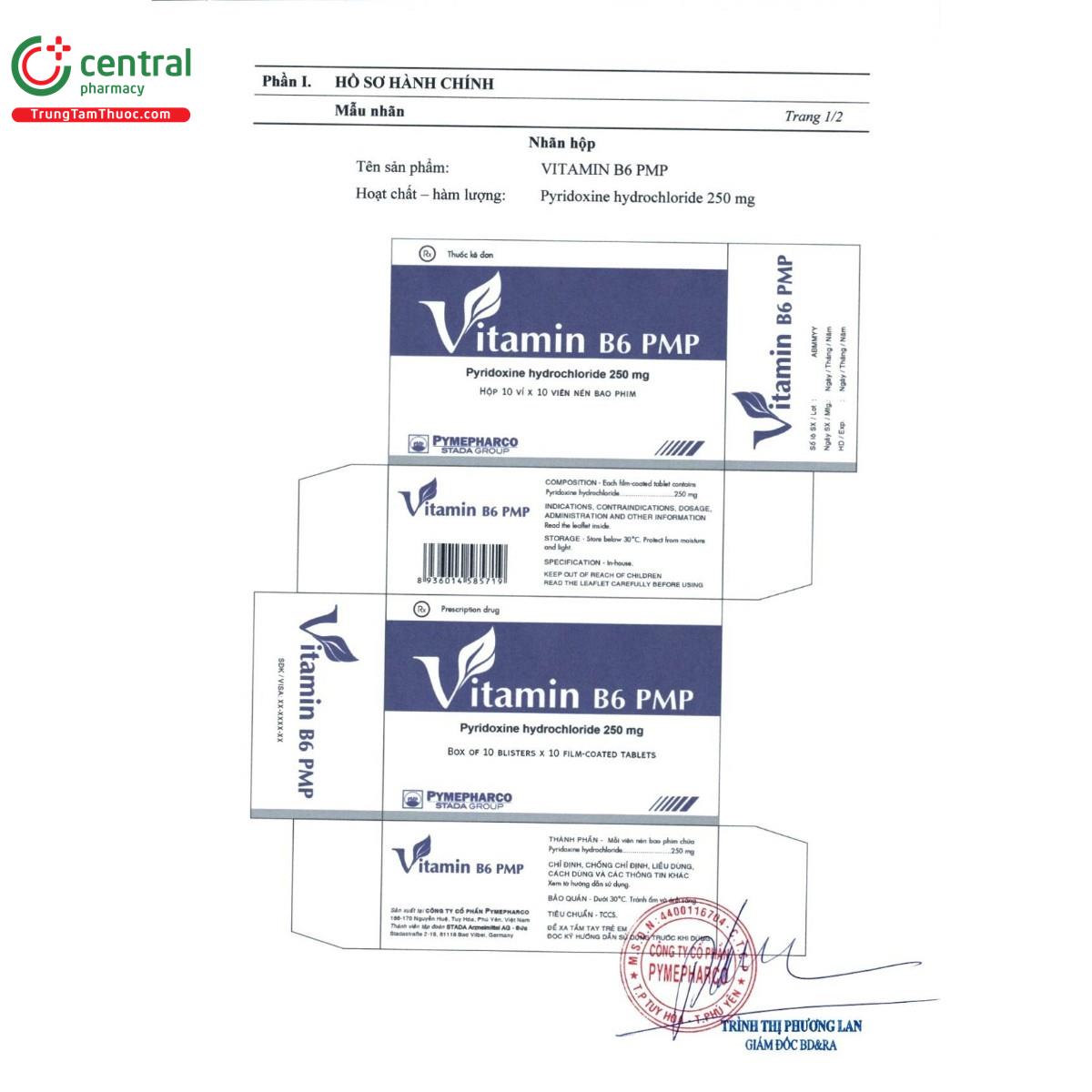 thuoc vitamin b6 pmp 250mg 2 V8202 thuoc vitamin b6 pmp 250mg 2 V8202