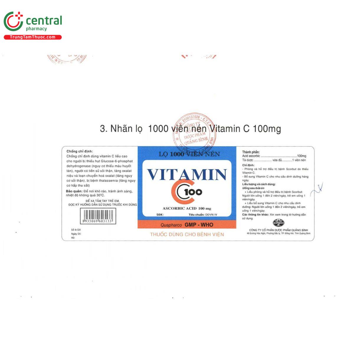 thuoc vitamin c 100 quapharco 3 S7147 thuoc vitamin c 100 quapharco 3 S7147