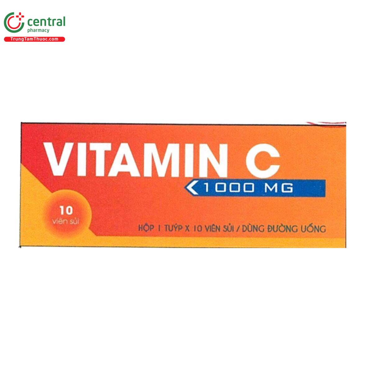 thuoc vitamin c 1000mg quapharco 2 K4030