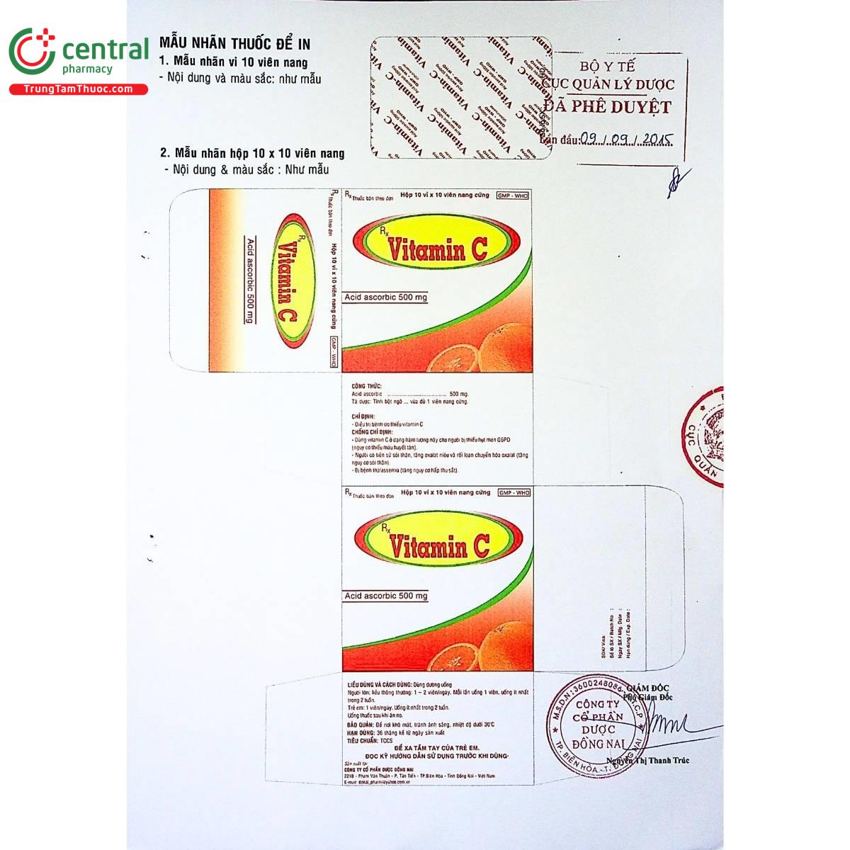 thuoc vitamin c 500mg donaipharm 2 S7125