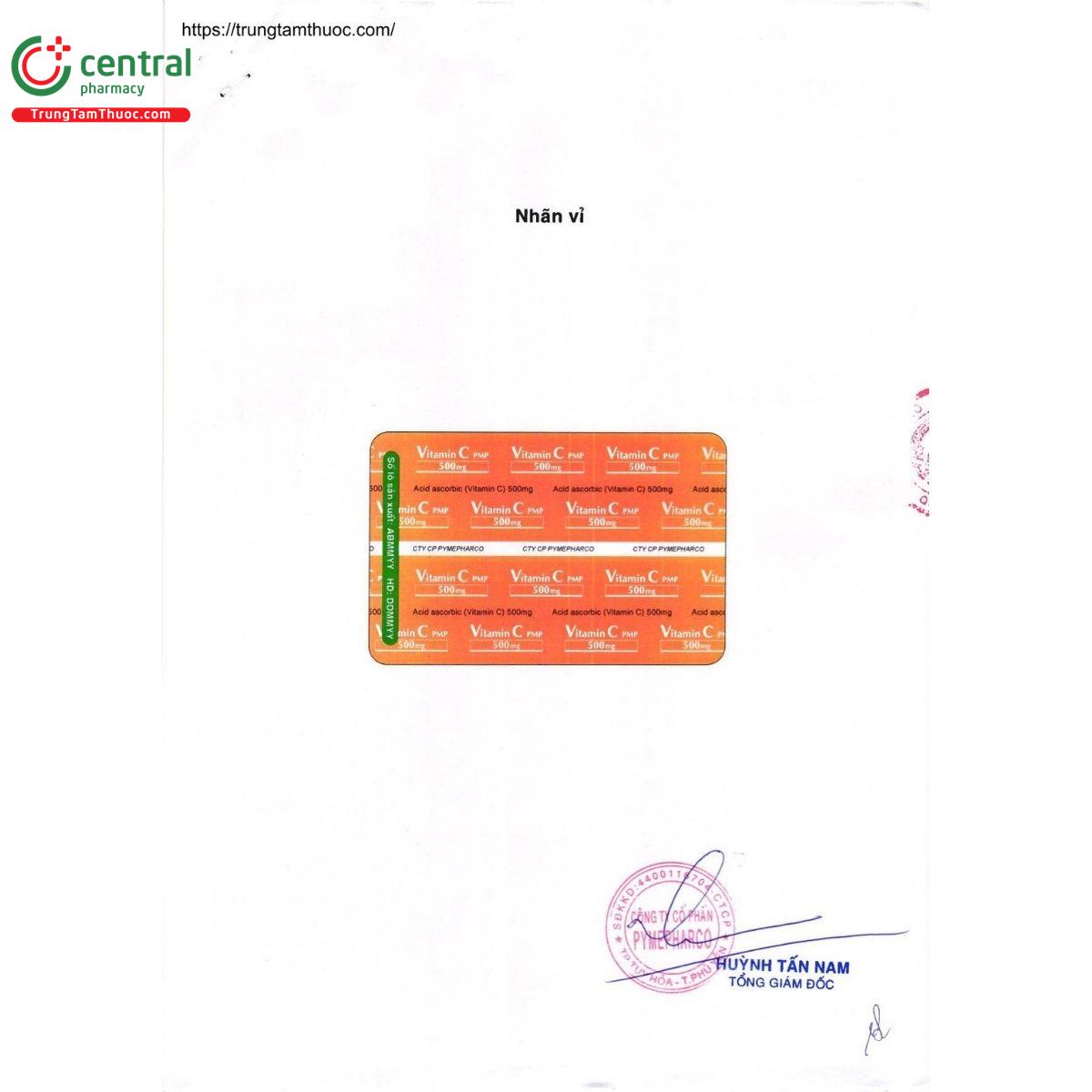 thuoc vitamin c pmp 500mg 3 V8636 thuoc vitamin c pmp 500mg 3 V8636
