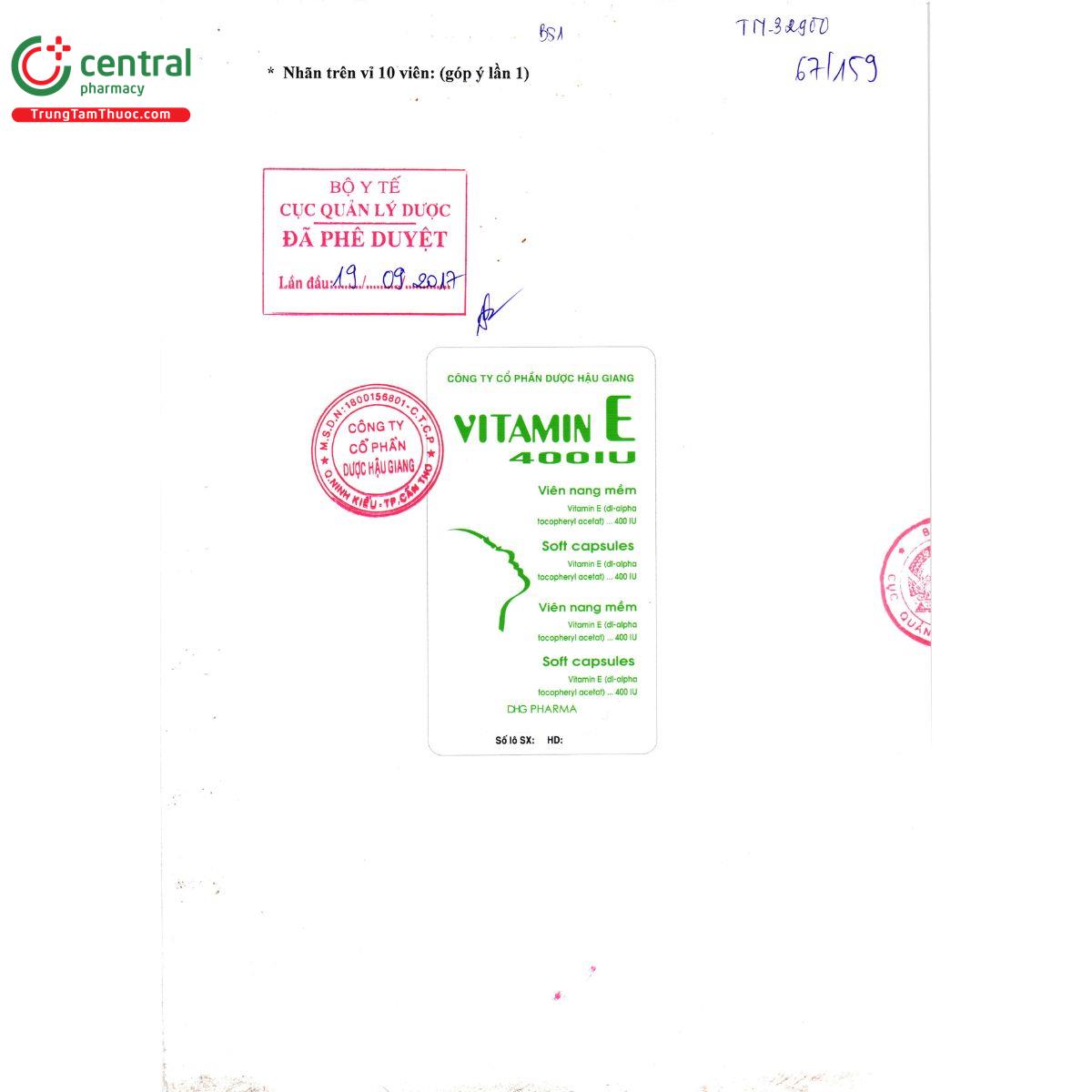 thuoc vitamin e 400iu dhg 4 U8171 thuoc vitamin e 400iu dhg 4 U8171