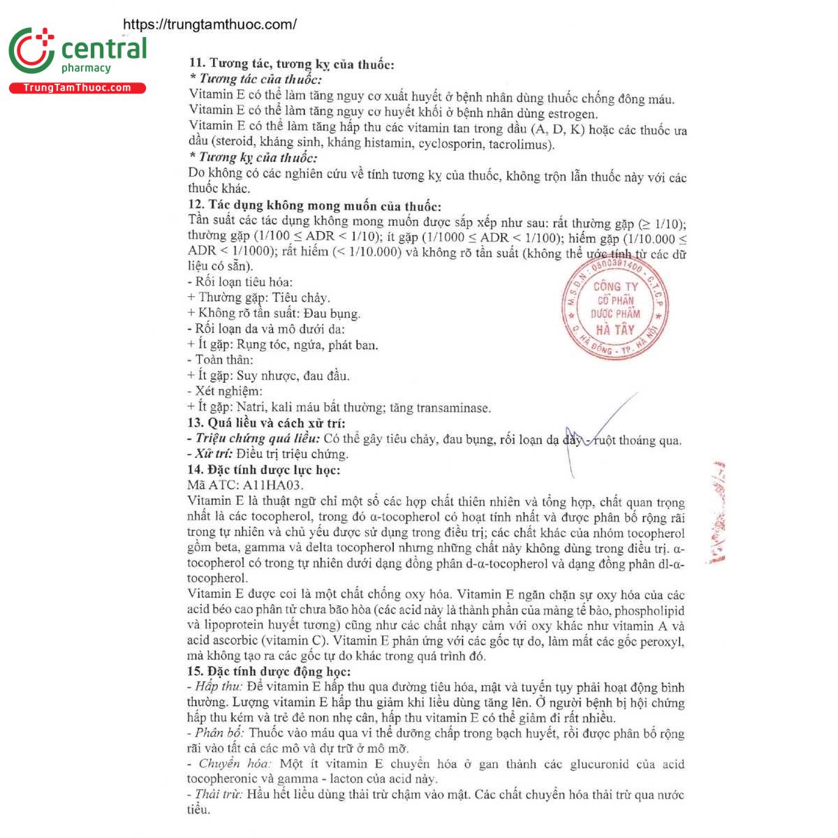 thuoc vitamin e 400iu hataphar 4 Q6513