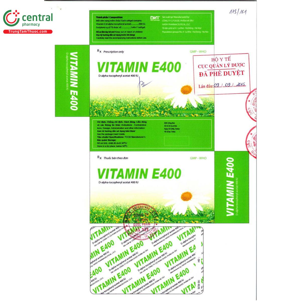 thuoc vitamin e400 hataphar 3 T8832 thuoc vitamin e400 hataphar 3 T8832