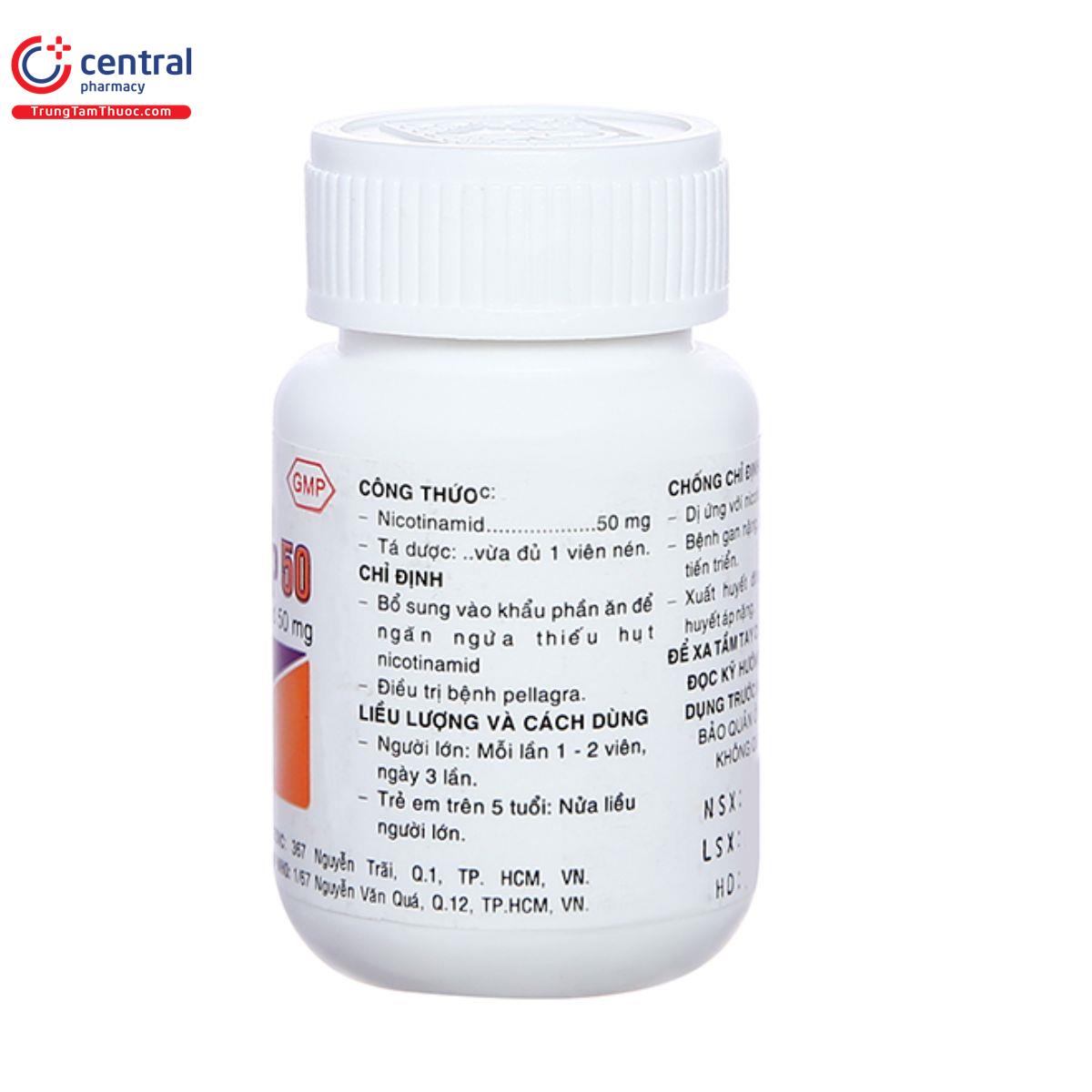 thuoc vitamin pp 50 pharmedic 2 T7152