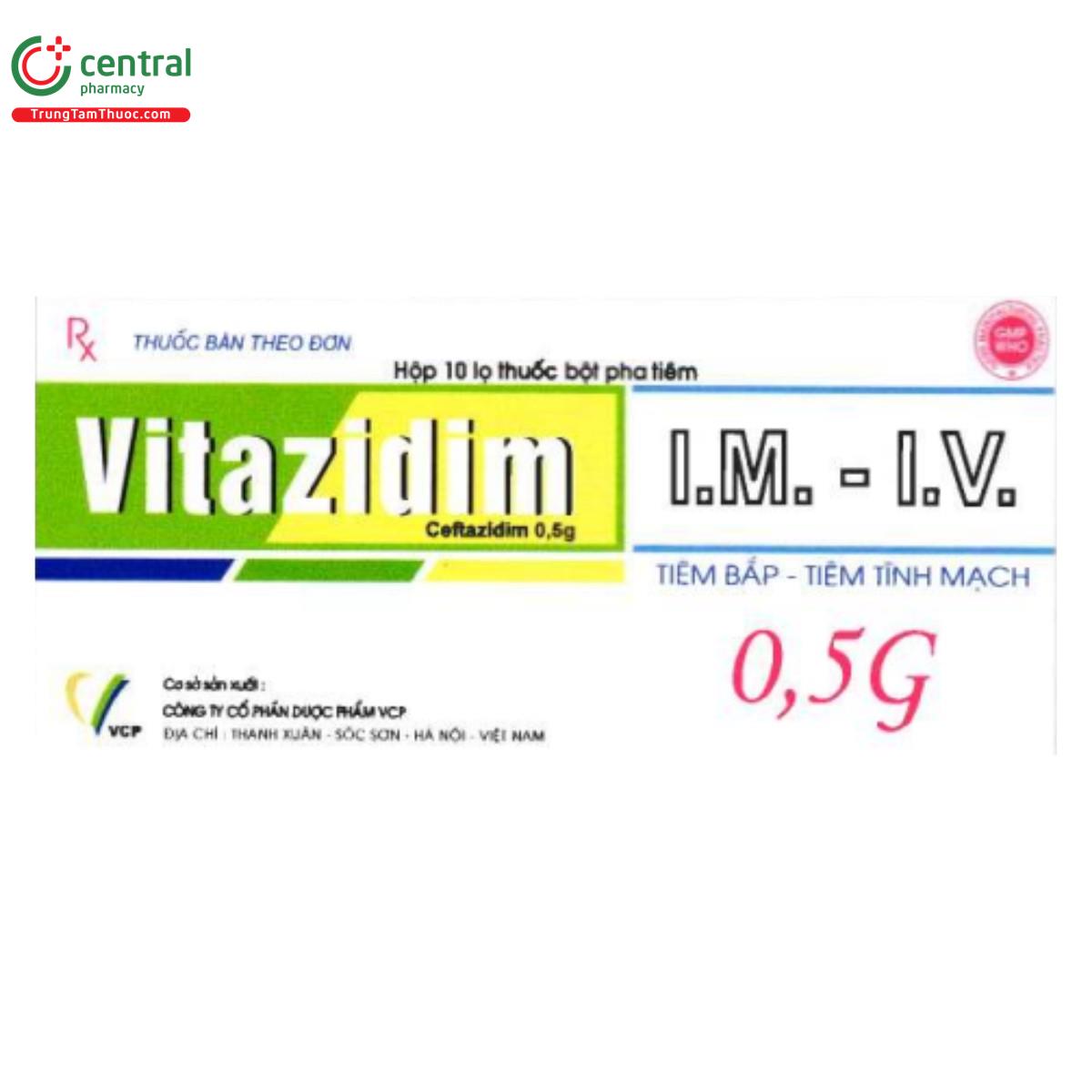 thuoc vitazidim 0 5g 2 G2262