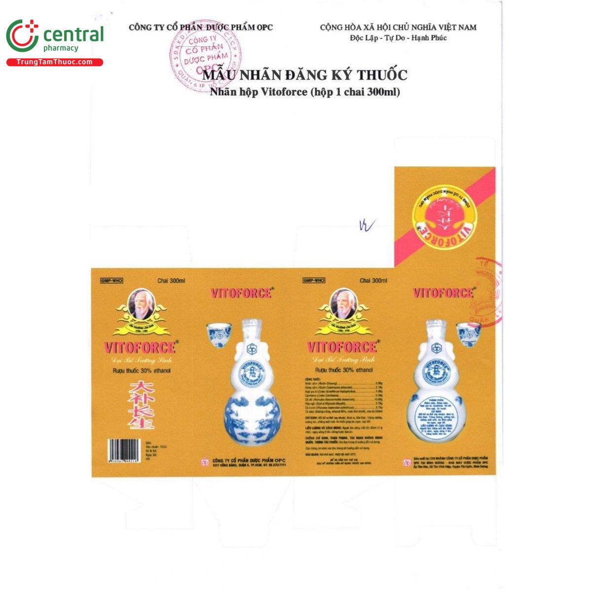 thuoc vitoforce opc 5 L4233 thuoc vitoforce opc 5 L4233