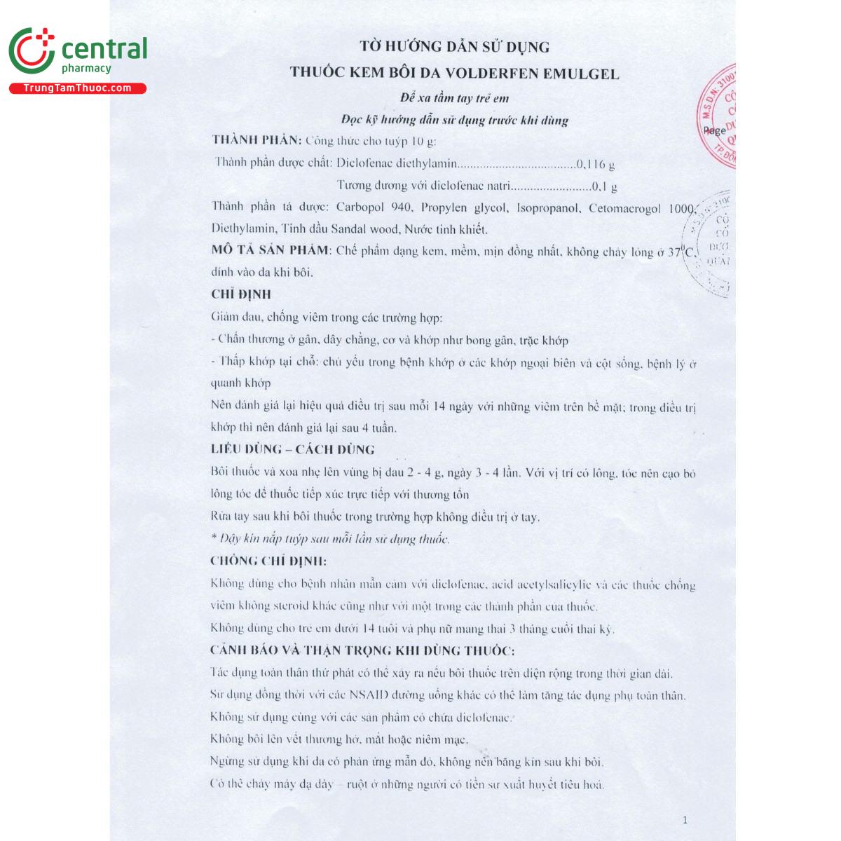 thuoc volderfen emulgel 0116g 10g 5 B0248