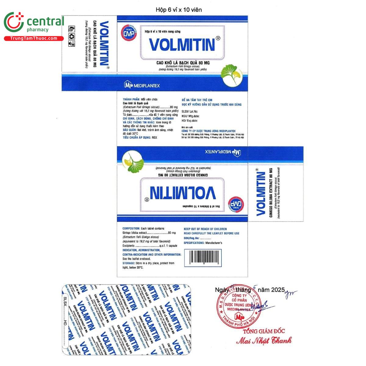 thuoc volmitin 80mg 2 G2573