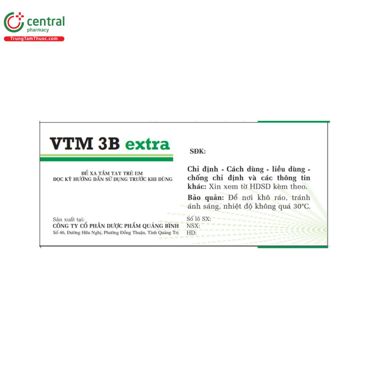 thuoc vtm 3b extra 3 A0408 thuoc vtm 3b extra 3 A0408