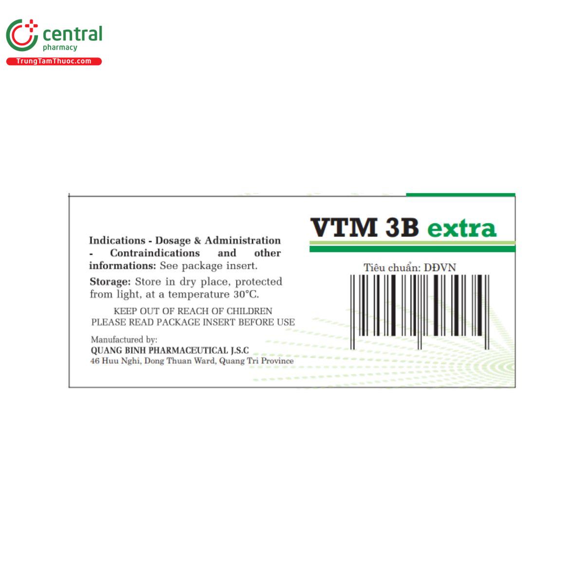thuoc vtm 3b extra 4 H3145 thuoc vtm 3b extra 4 H3145