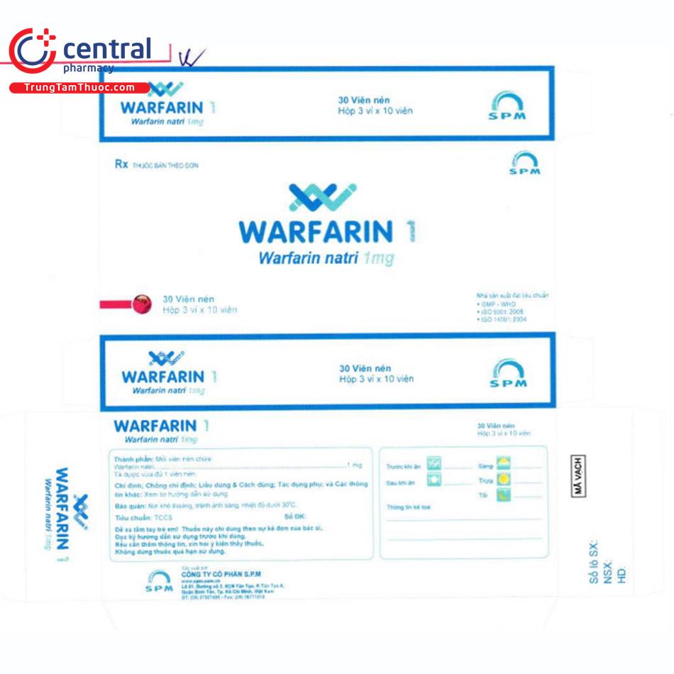 thuoc warfarin 1 spm 5 V8550