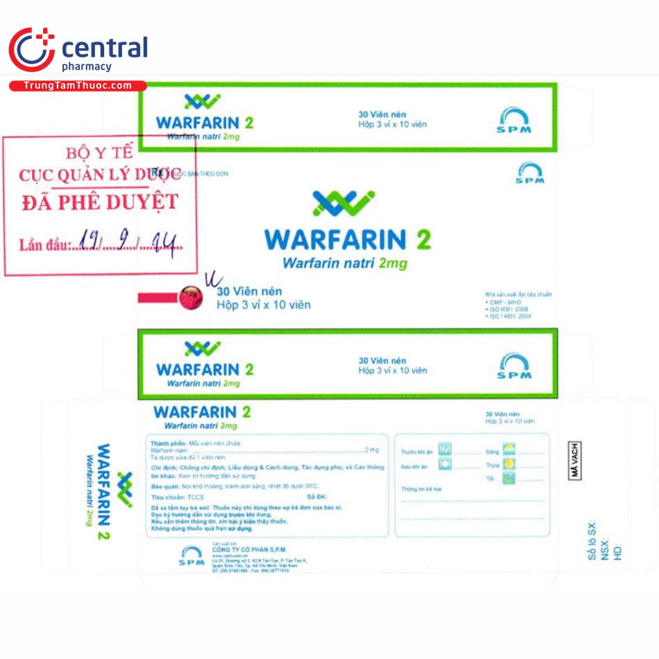 thuoc warfarin 2 spm 3 H3338