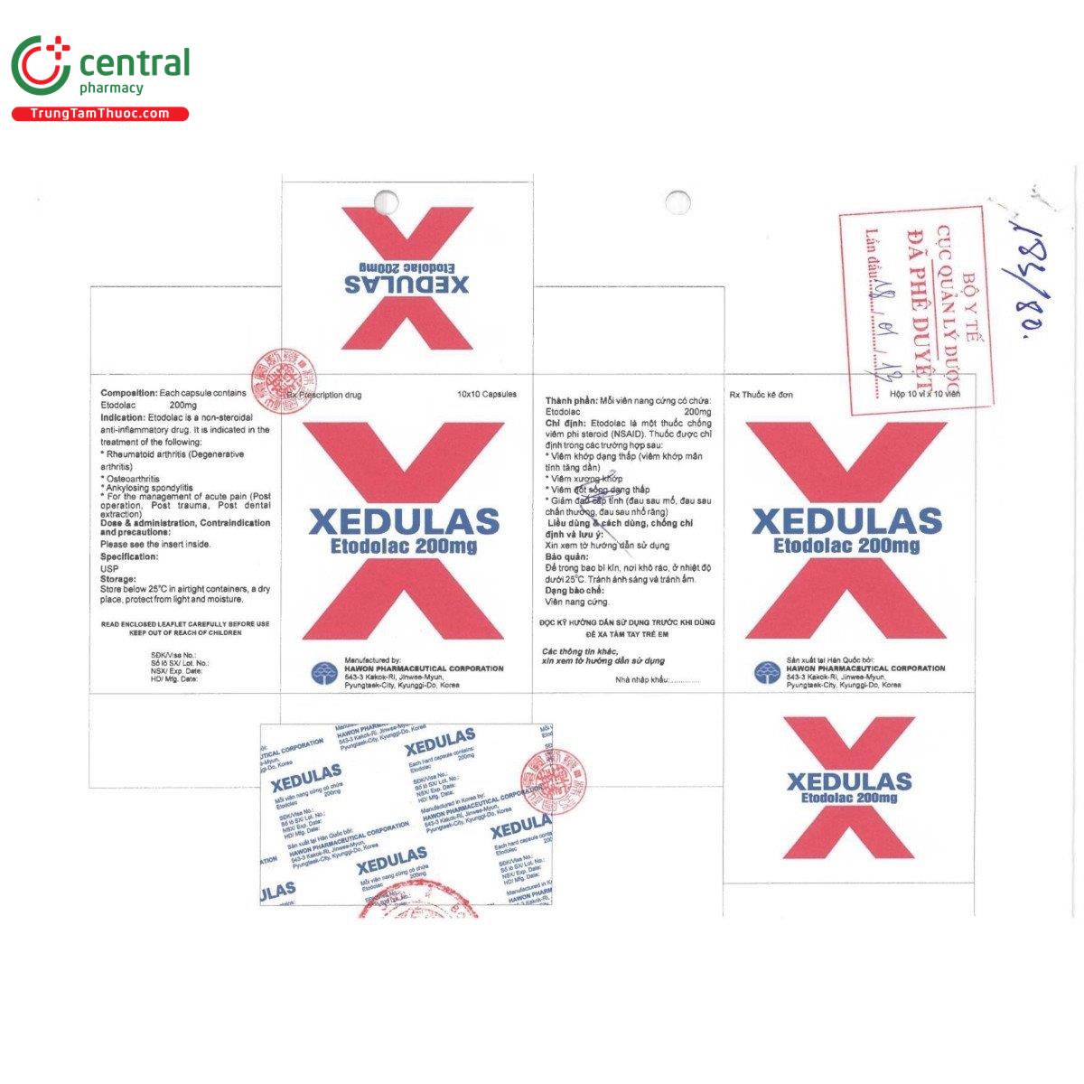 thuoc xedulas 200mg 2 H2412 thuoc xedulas 200mg 2 H2412