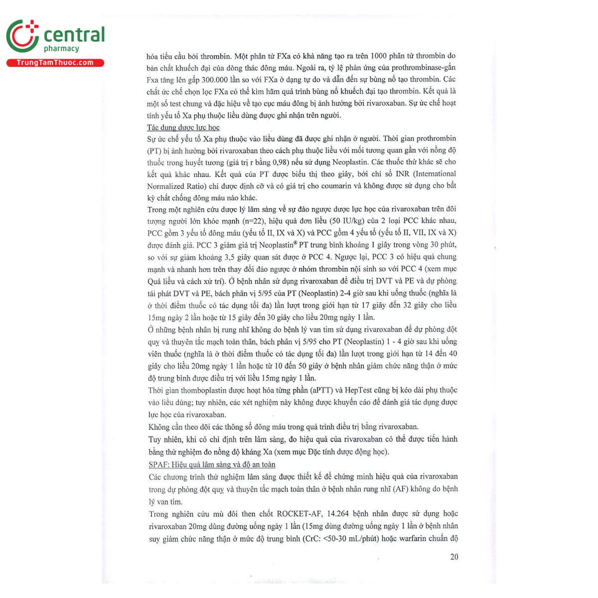 thuoc xerdoxo 20mg 15mg 20 A0360