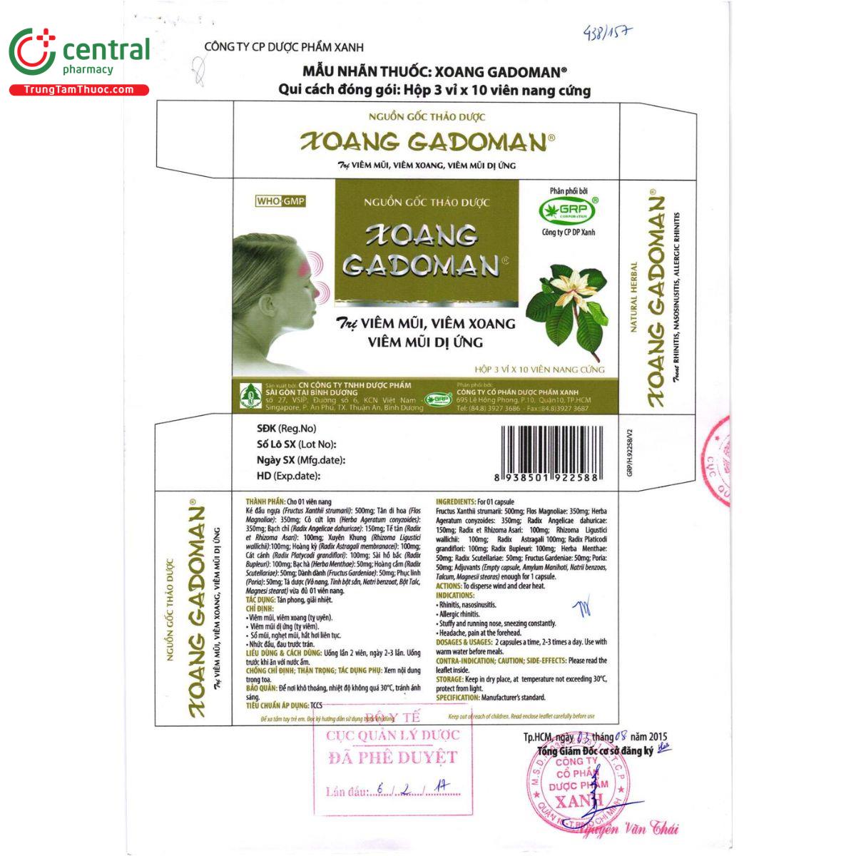 thuoc xoang gadoman 6 Q6587 thuoc xoang gadoman 6 Q6587