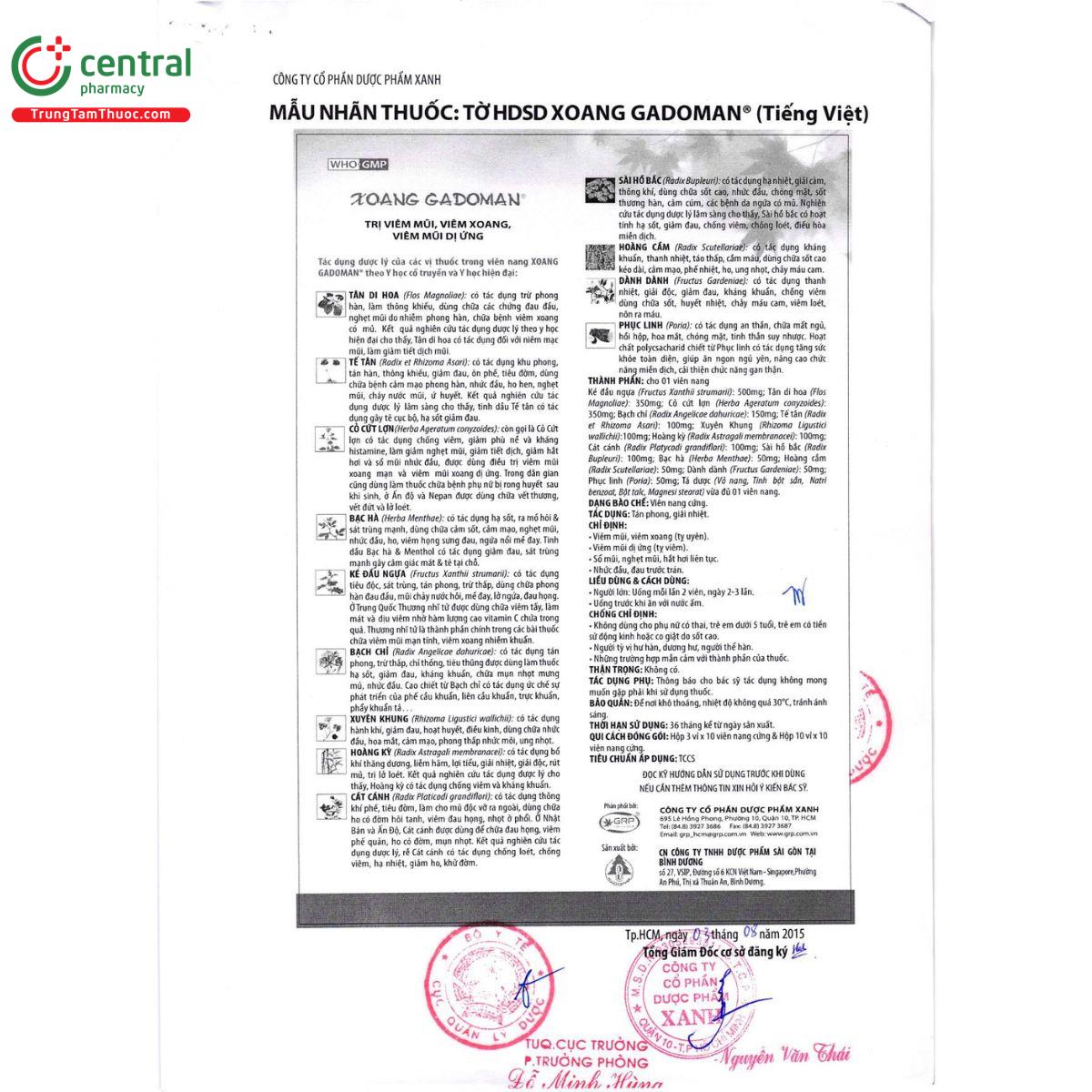 thuoc xoang gadoman 9 A0225 thuoc xoang gadoman 9 A0225