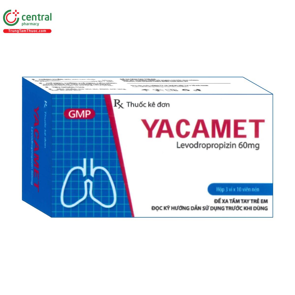 thuoc yacamet 60mg E1267