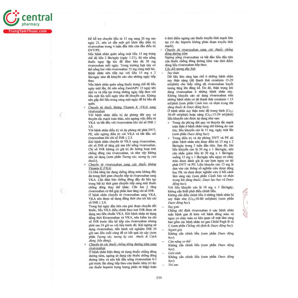 thuoc zarelapc 15 4 P6846