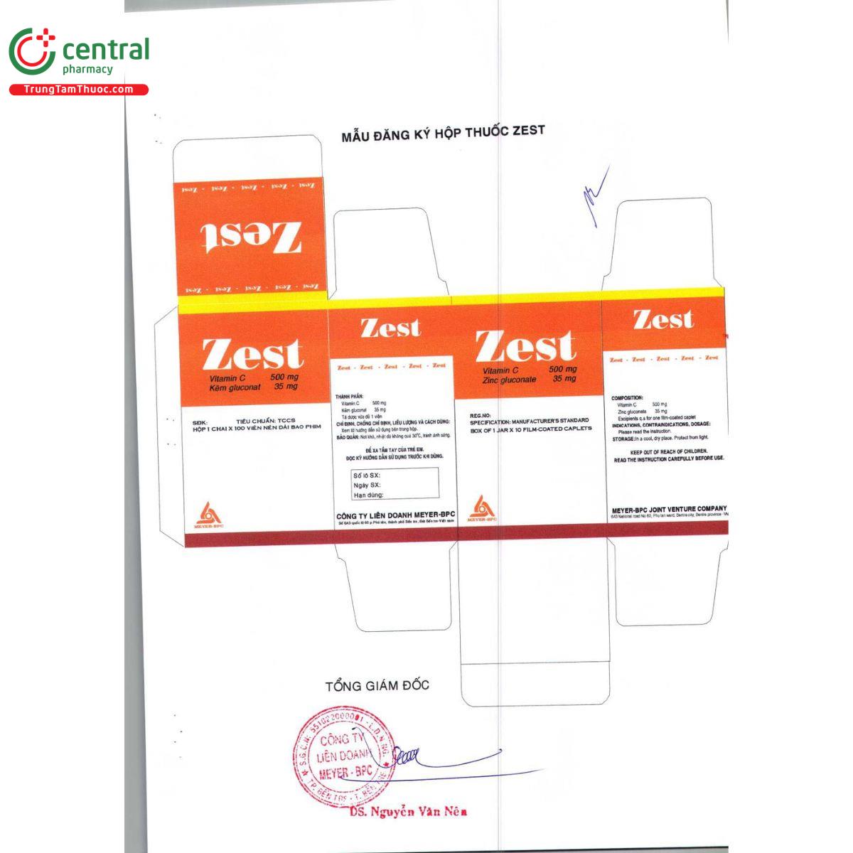 thuoc zest 4 I3020