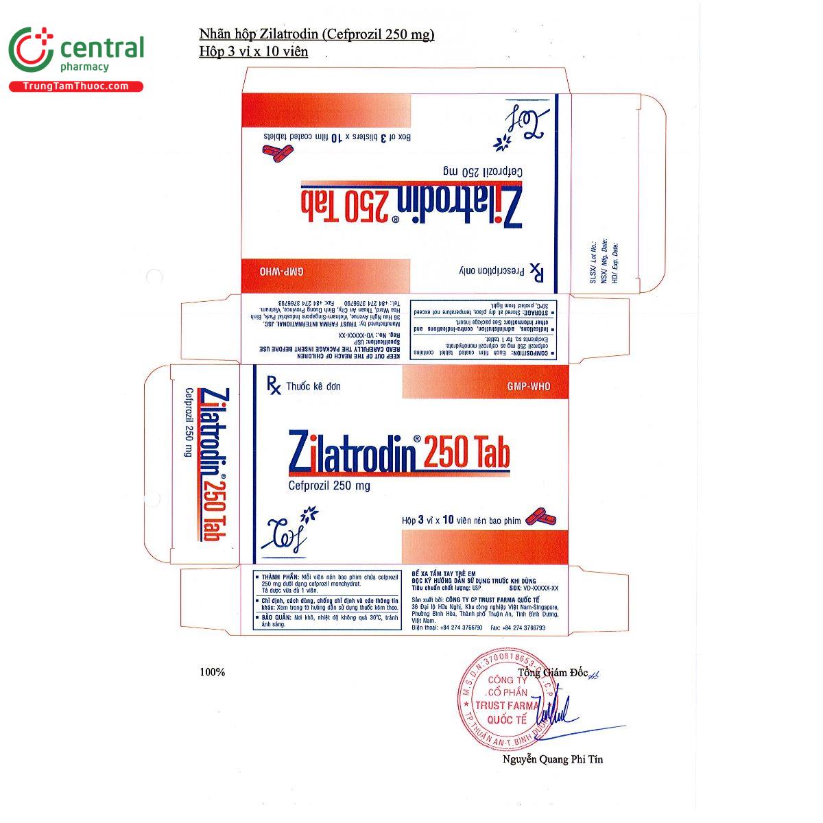 thuoc zilatrodin 250 tab 2 D1827 thuoc zilatrodin 250 tab 2 D1827