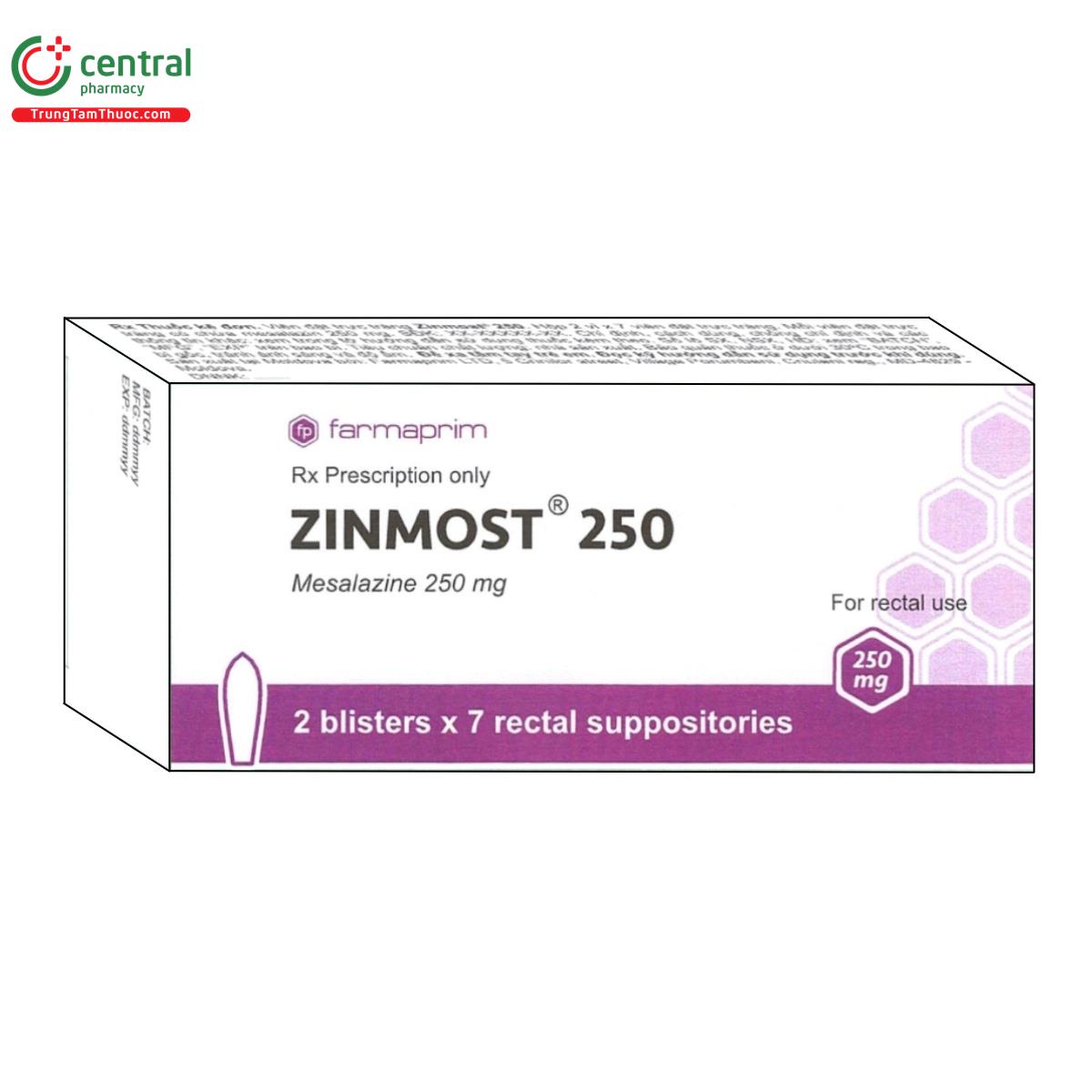 thuoc zinmost 250mg M5743