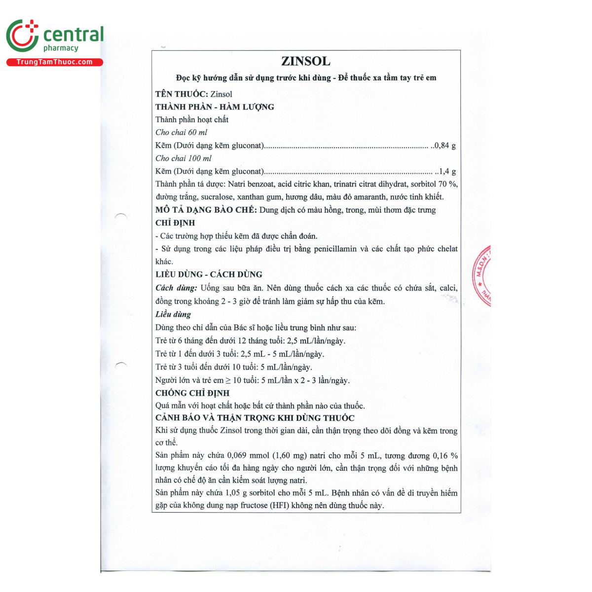 thuoc zinsol 10mg 5ml 3 I3204 thuoc zinsol 10mg 5ml 3 I3204