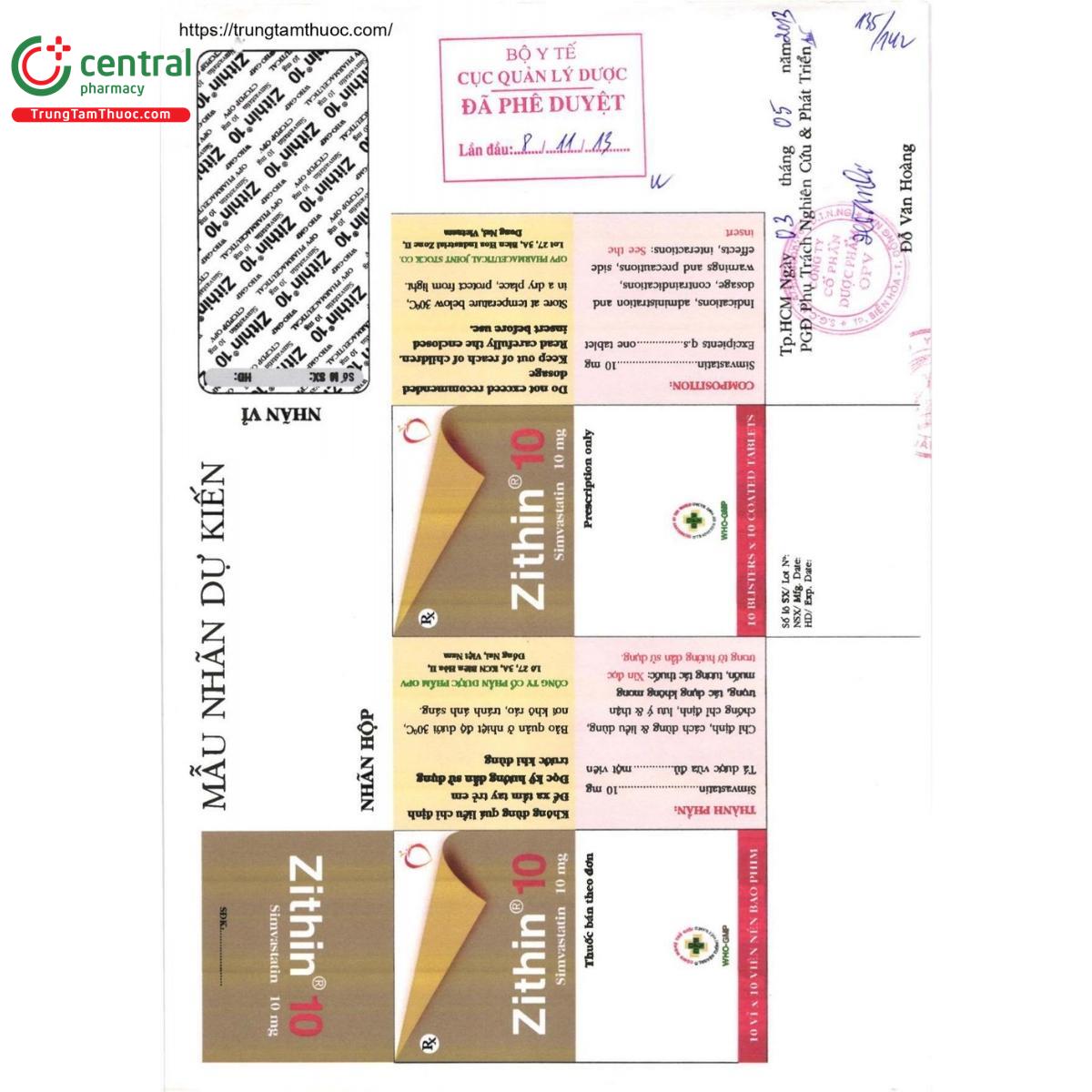 thuoc zithin 10mg 2 P6322