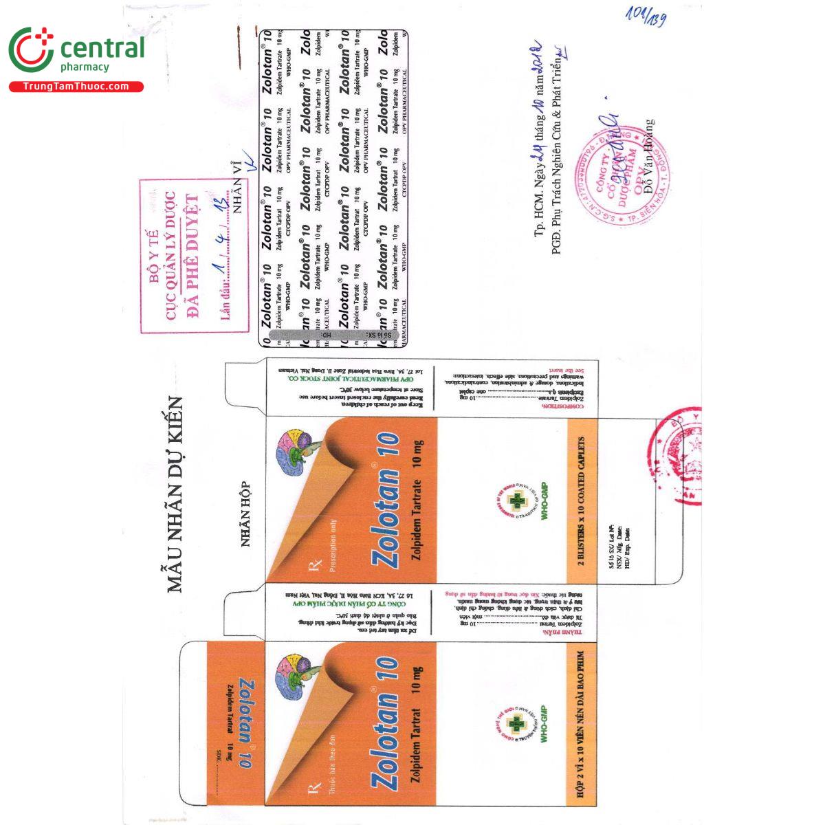thuoc zolotan 10 4 E1016 thuoc zolotan 10 4 E1016