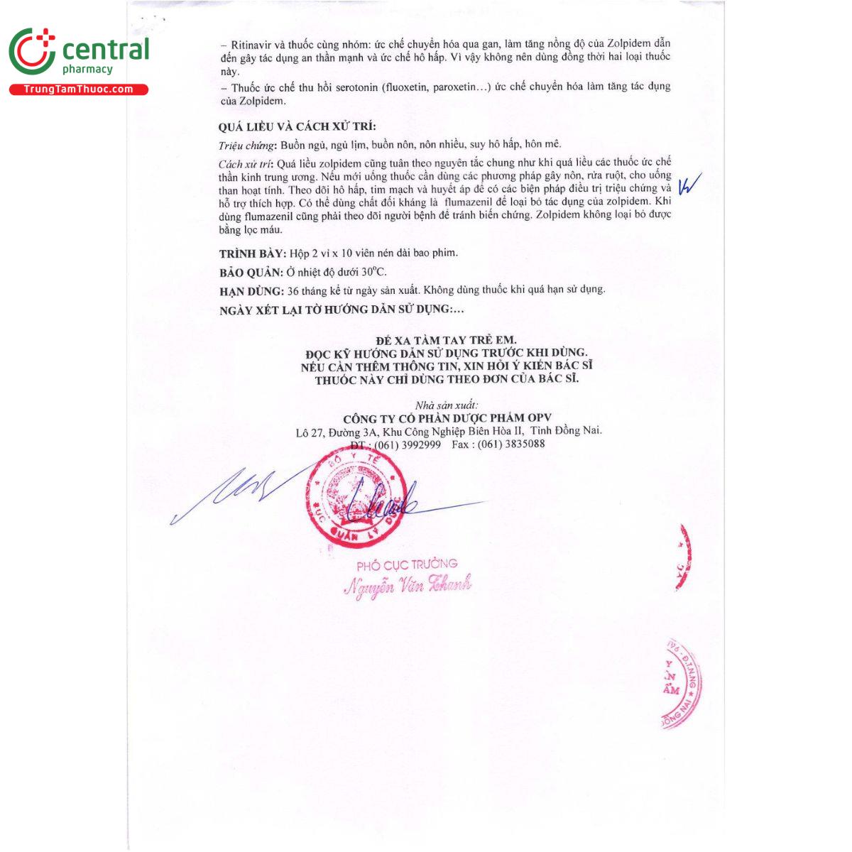thuoc zolotan 10 7 U8478 thuoc zolotan 10 7 U8478