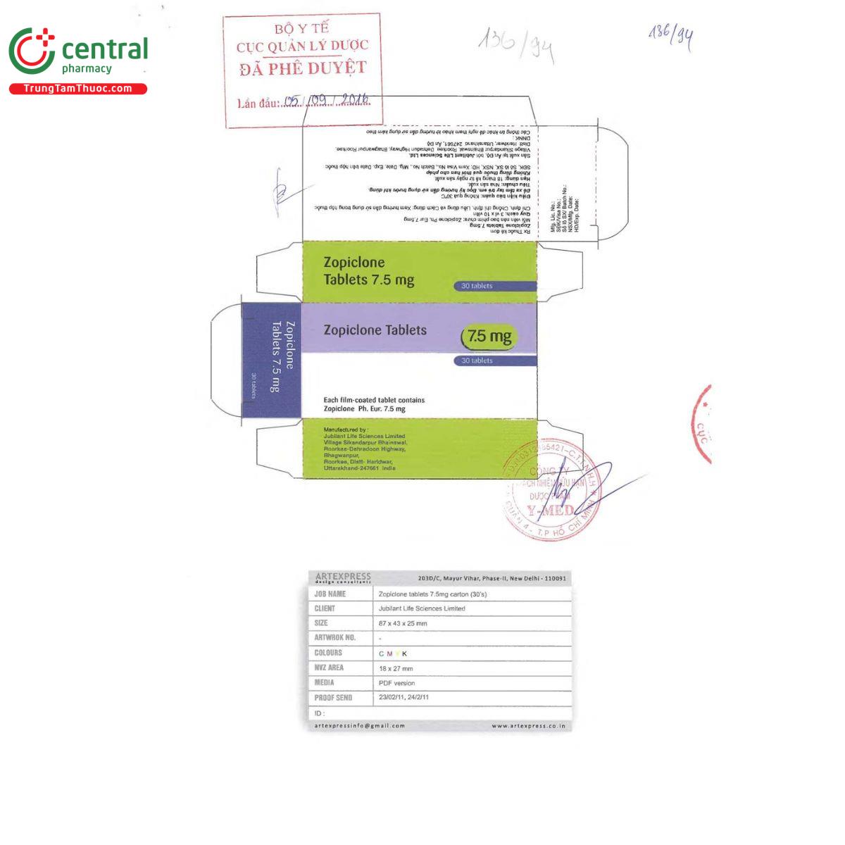 thuoc zopiclone tablets 7 5mg 2 M5216 thuoc zopiclone tablets 7 5mg 2 M5216