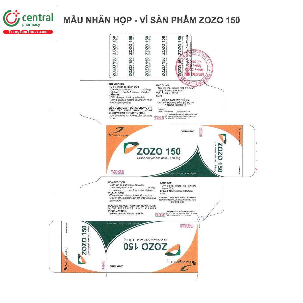 thuoc zozo 150 3 U8082 thuoc zozo 150 3 U8082