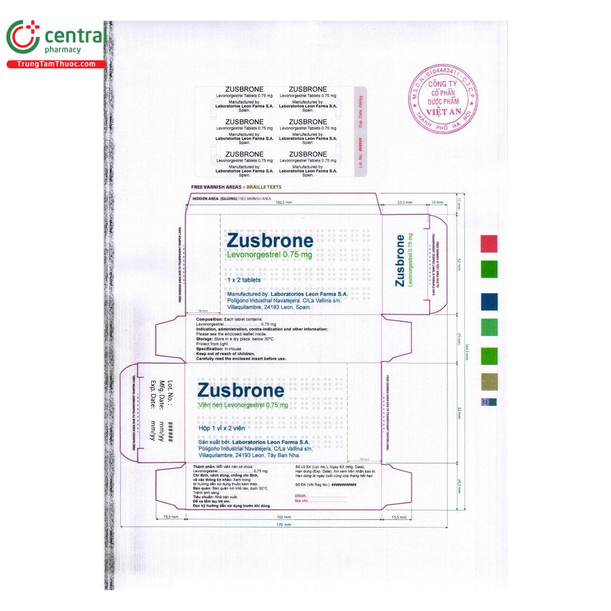 thuoc zusbrone 0 75mg 2 G2874